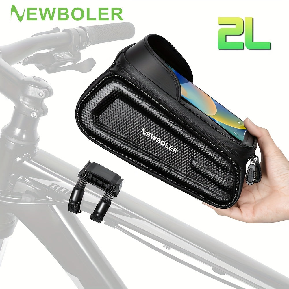 NEWBOLER Bike Bag NEWBOLER Bike Handlebar Bag with 6.8\