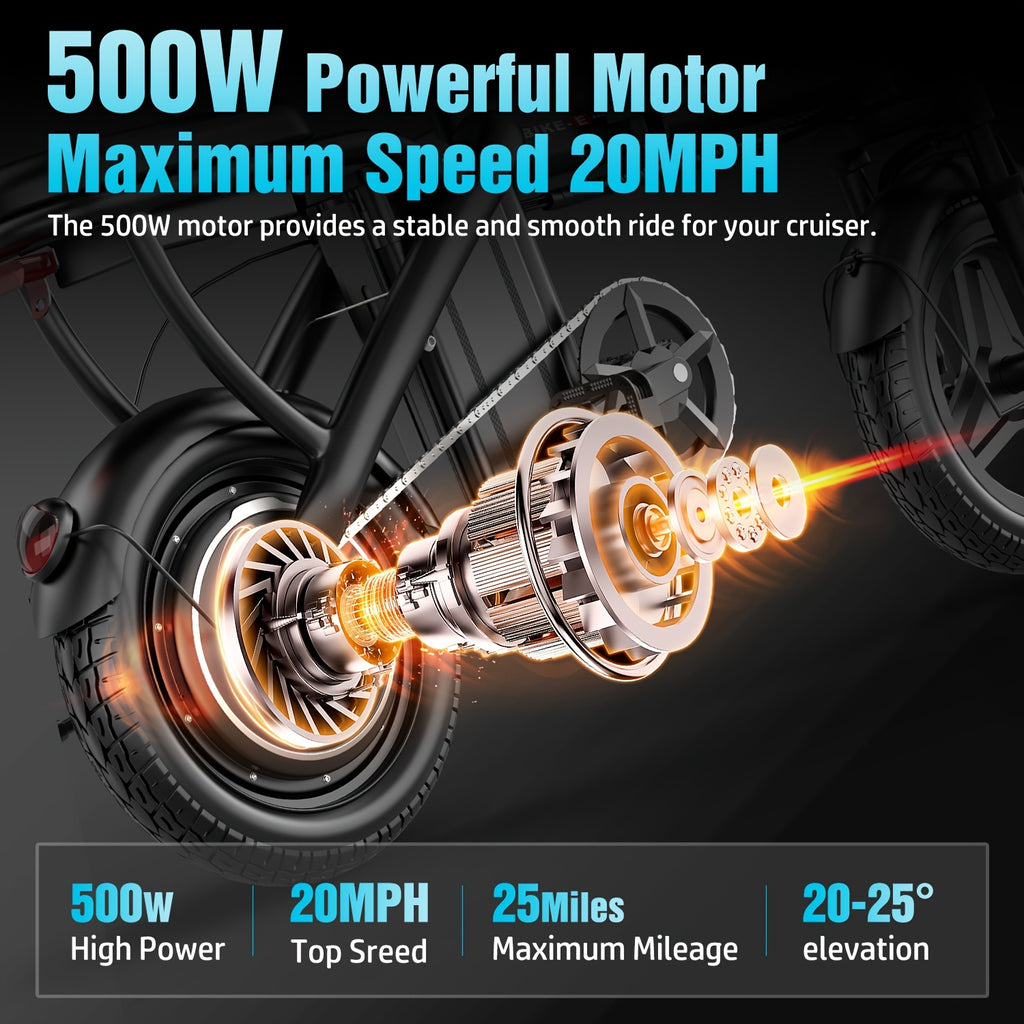 Foldable Adult Electric Bike 14\