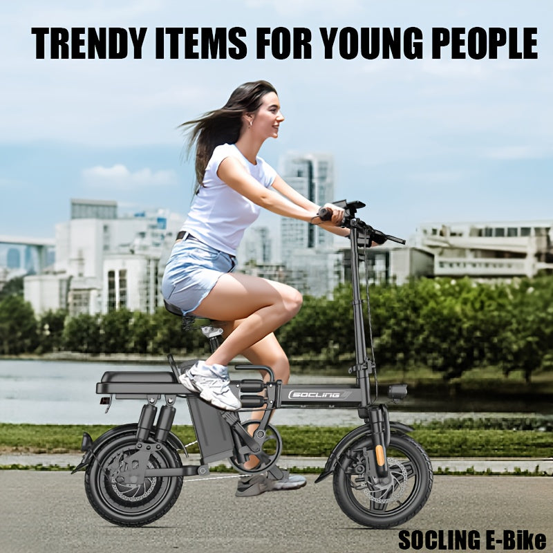 Electric Bike For Adults, 48V 8\u002F15AH Removable Battery, Maximum 20-28MPH & 30+ Miles