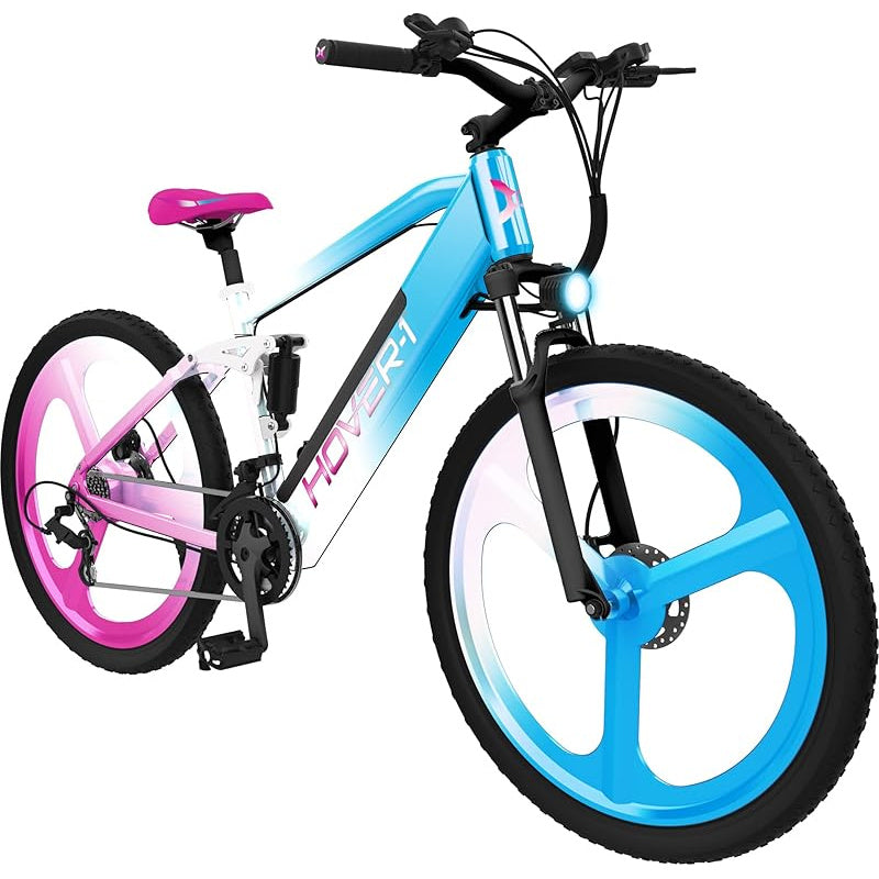 Hover-1 Instinct Electric Bike with 350W Motor, 18 mph Max Speed, 26” Tires