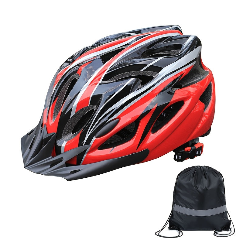 1 Adult Bike Helmet | Size 22.83-24.41 inch, Unisex-Adult, Polypropylene, Microshell, Adjustable Dial & Straps