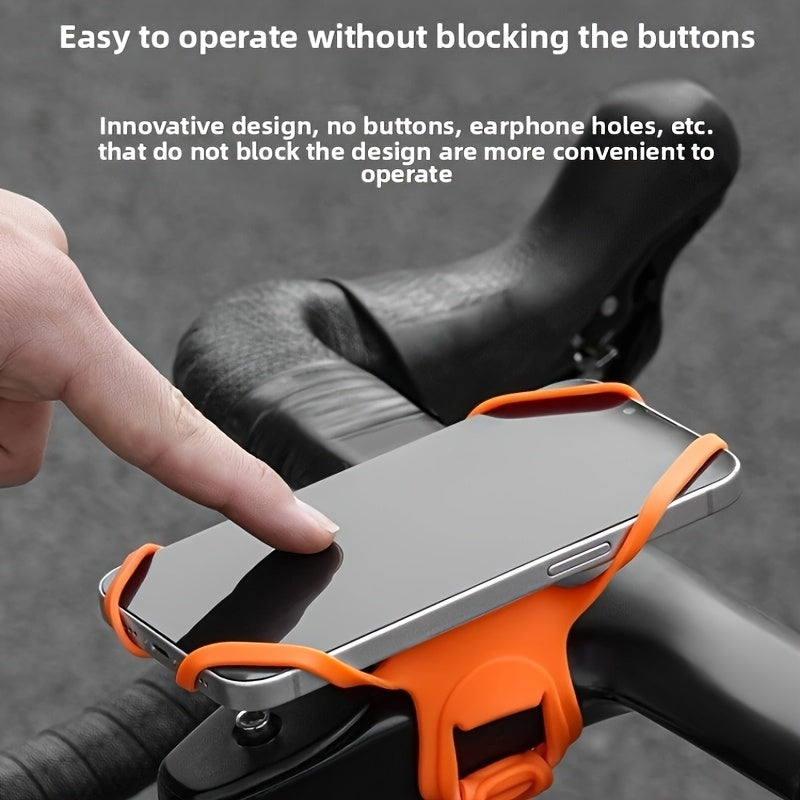 TOSUOD Bike Phone Mount, Universal Mobile Phone Holder for Mountain Bike, Road Bike