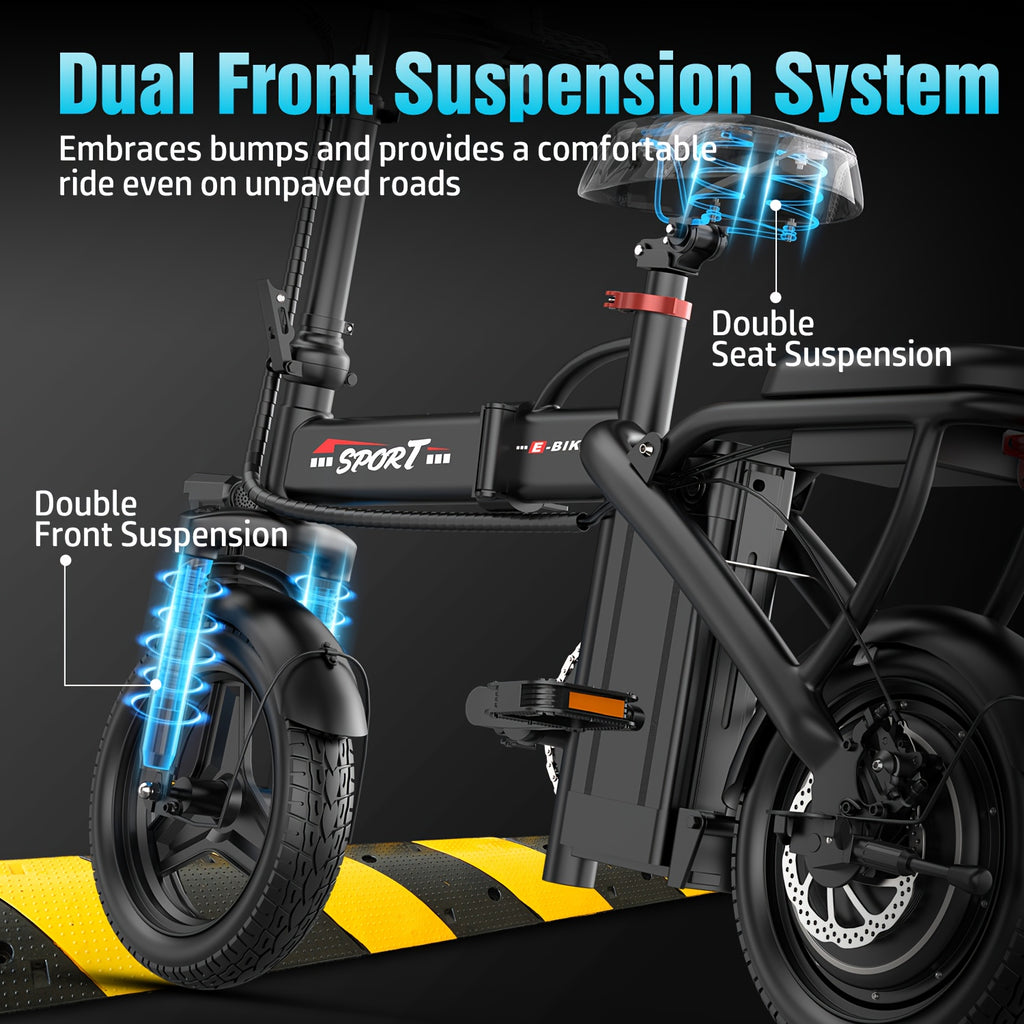 27.9MPH Electric Bike-S7, 749W 20*4\