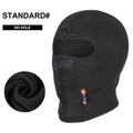 Unisex Cycling Cap Outdoor Sports Balaclava Fleece Lining Windproof Bicycle Cap Neck Gaiter Headgear Helmet Liner