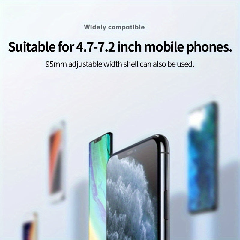 1pc Motorcycle Phone Holder, Bicycle Phone Holder, Shock-absorbing And Stable Handlebar Phone Holder