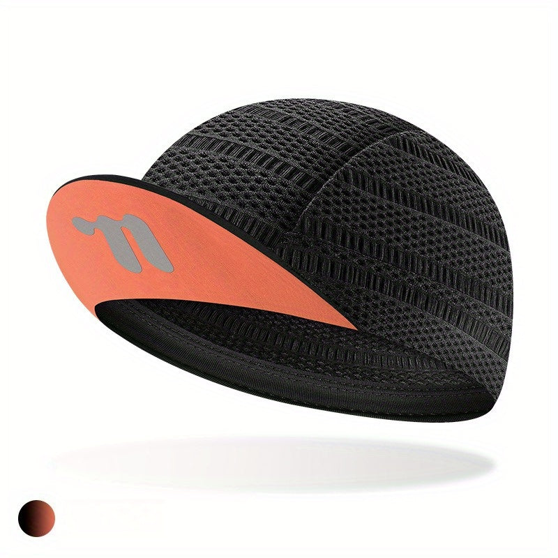 1pc Unisex Cycling Cap with UPF Sun Protection & Breathable Mesh Back - Lightweight Summer Bike Hat for Road Biking