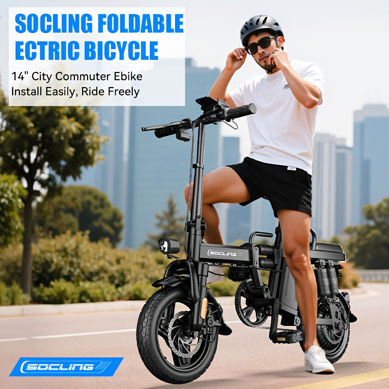 Ebikes For Adults, Rated 500W\u002F350W (Peak 740W\u002F500W ) Motor 20MPH-28MPH Max Speed