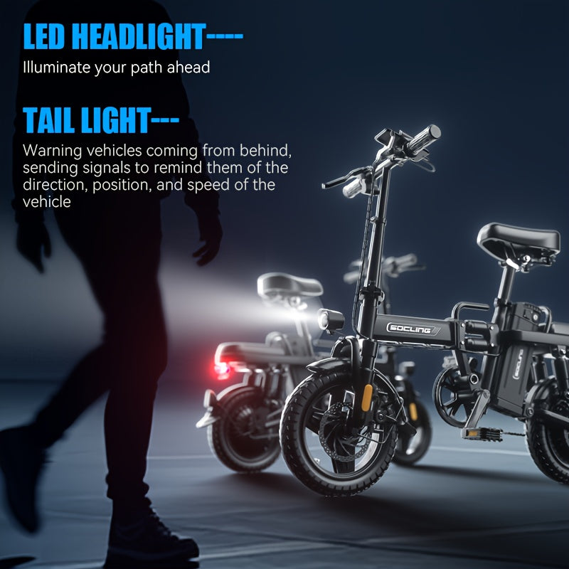 Electric Folding Bike Rated 500W\u002F350W (Peak 740W\u002F500W )