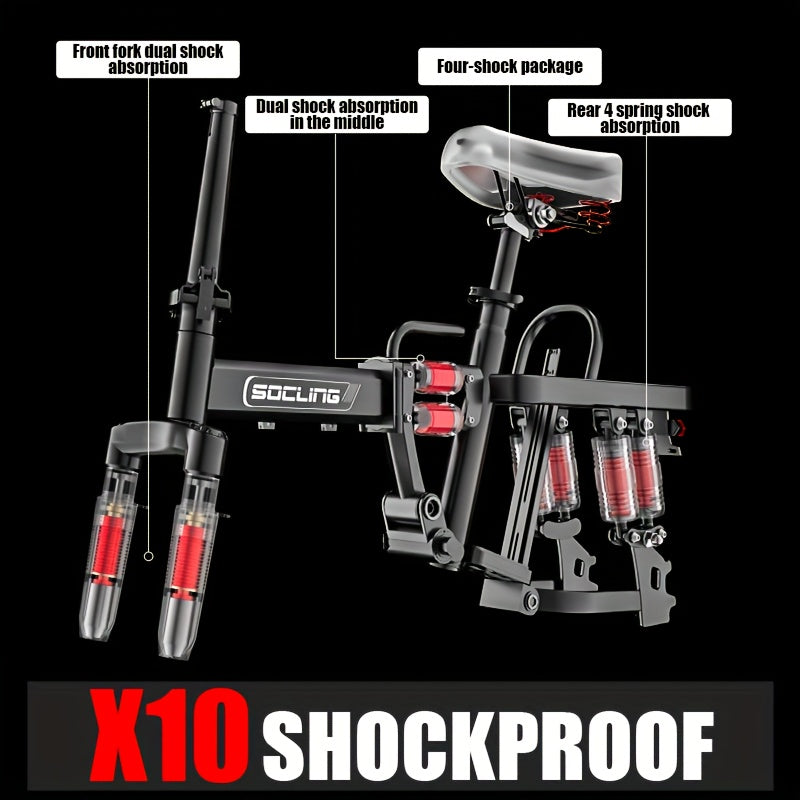 Electric Bike For Adults, 48V 8\u002F15AH Removable Battery, Maximum 20-28MPH & 30+ Miles