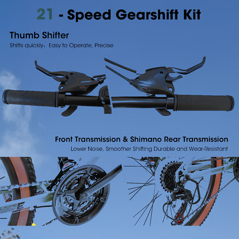 Unisex Mountain Bike with 24\