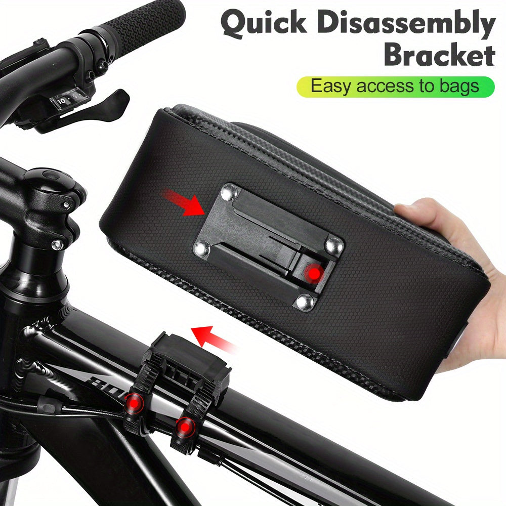 NEWBOLER Bike Bag NEWBOLER Bike Handlebar Bag with 6.8\