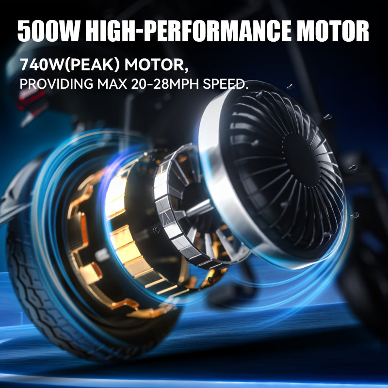 Electric Folding Bike Rated 500W\u002F350W (Peak 740W\u002F500W )