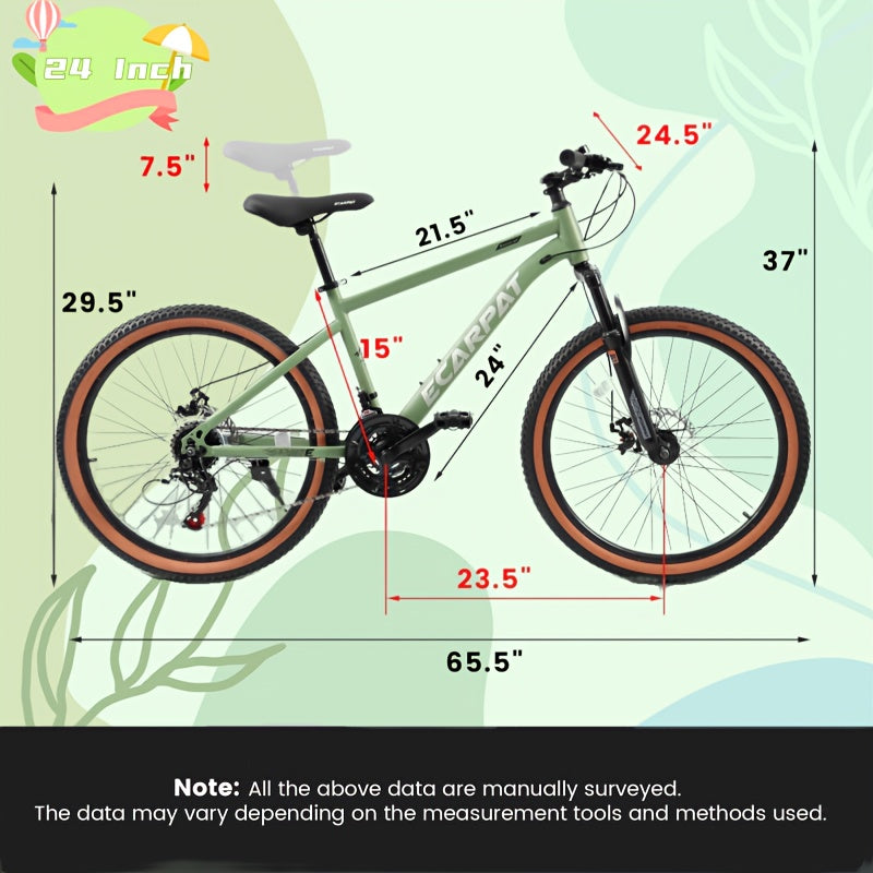 Unisex Mountain Bike with 24\