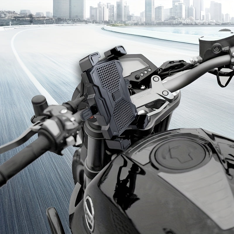 Motorcycle Phone Holder, Bicycle Phone Holder, 10S Quick Installation Phone Holder