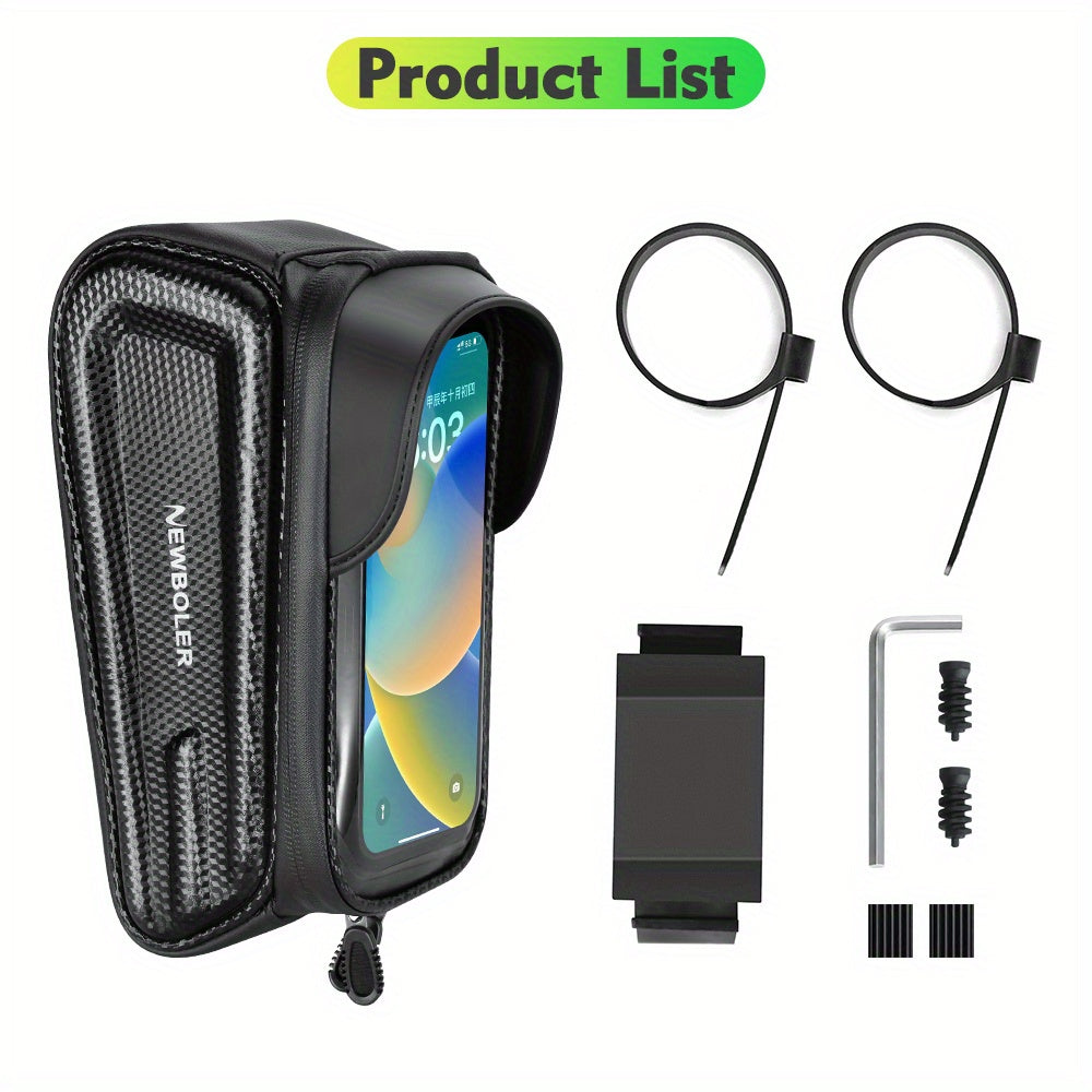 NEWBOLER Bike Bag NEWBOLER Bike Handlebar Bag with 6.8\