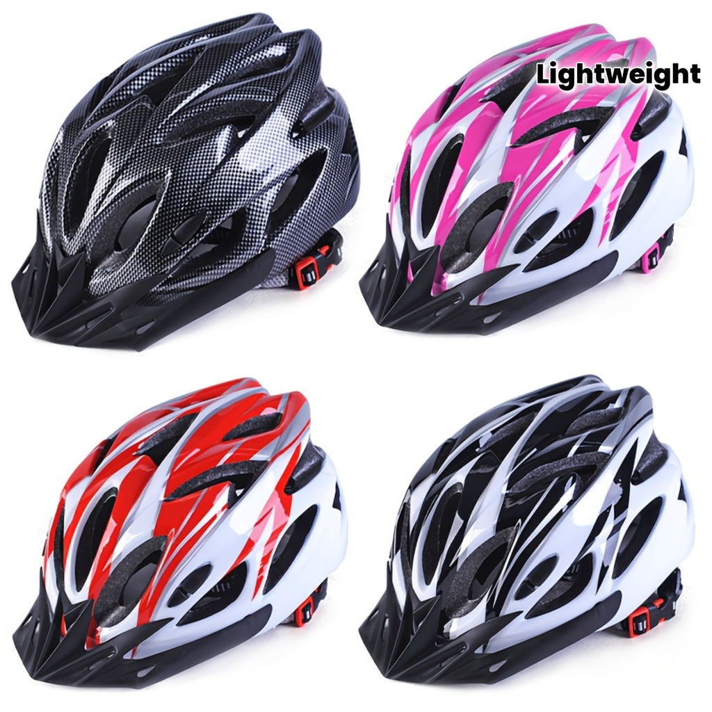 Bicycle Helmet, Unisex Adjustable Lightweight, Breathable Ventilated Honeycomb Design