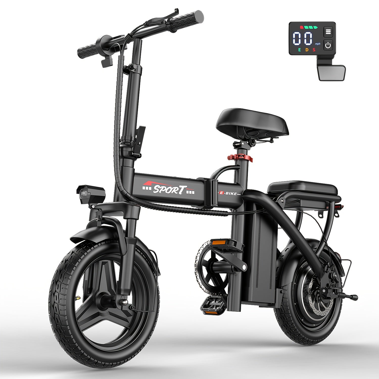 F30 Electric Bike - 48V 20Ah Battery, 749W Motor, 27.9MPH Speed, 65 Miles Range, 440LBS Load, 20\