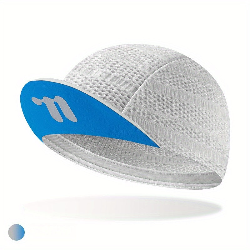 1pc Unisex Cycling Cap with UPF Sun Protection & Breathable Mesh Back - Lightweight Summer Bike Hat for Road Biking