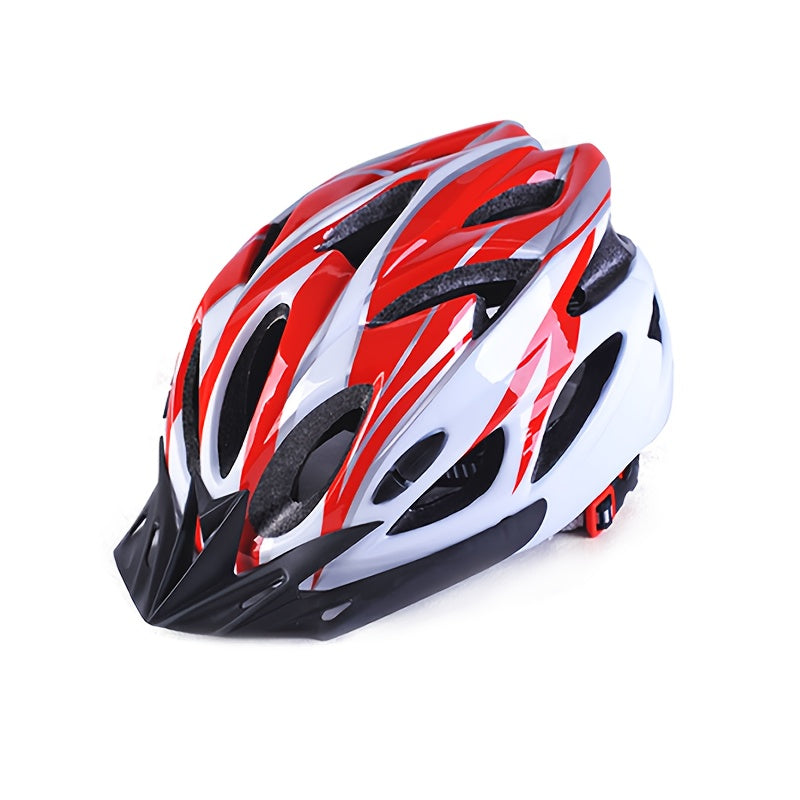 Bicycle Helmet, Unisex Adjustable Lightweight, Breathable Ventilated Honeycomb Design