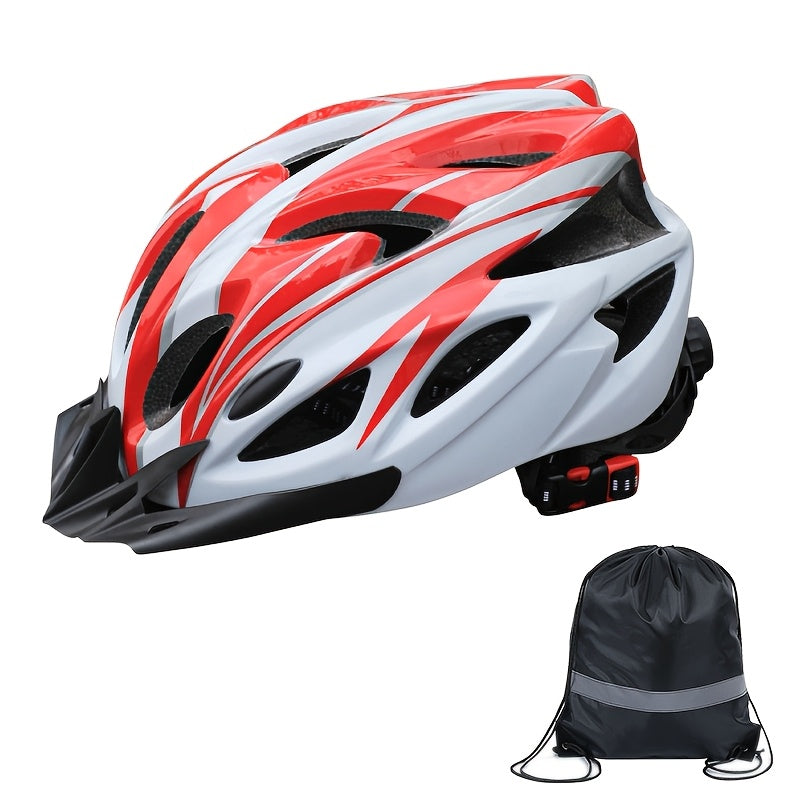 1 Adult Bike Helmet | Size 22.83-24.41 inch, Unisex-Adult, Polypropylene, Microshell, Adjustable Dial & Straps