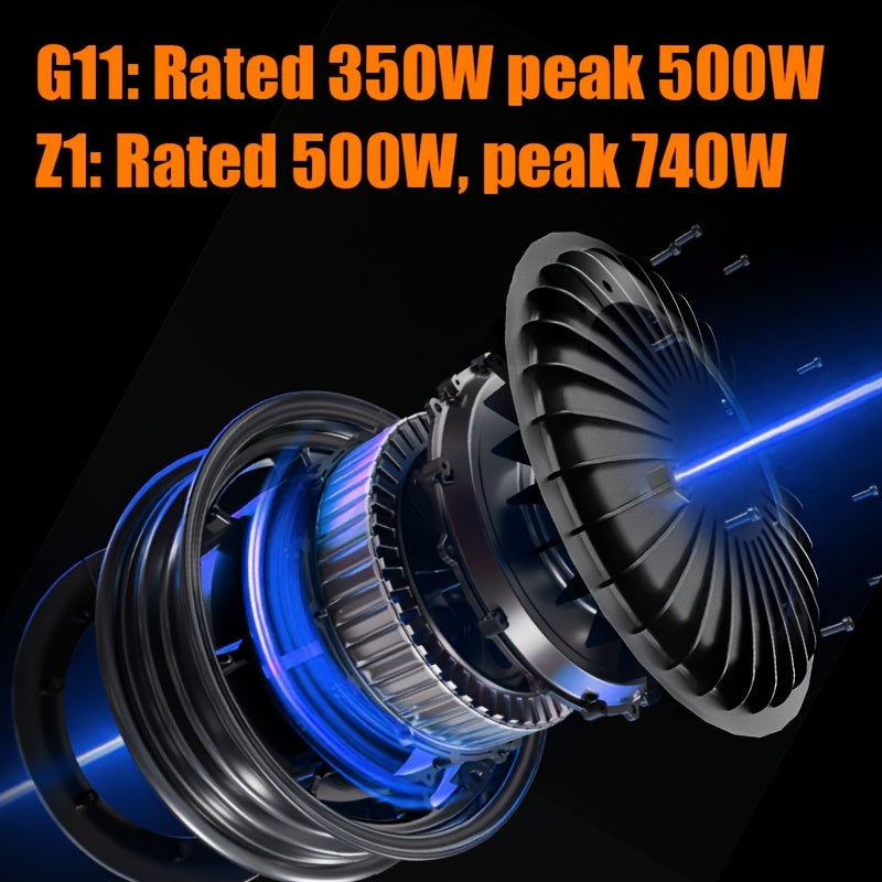 Adult Folding E-bike, Rated 500W\u002F350W (Peak 740W\u002F500W Motor)