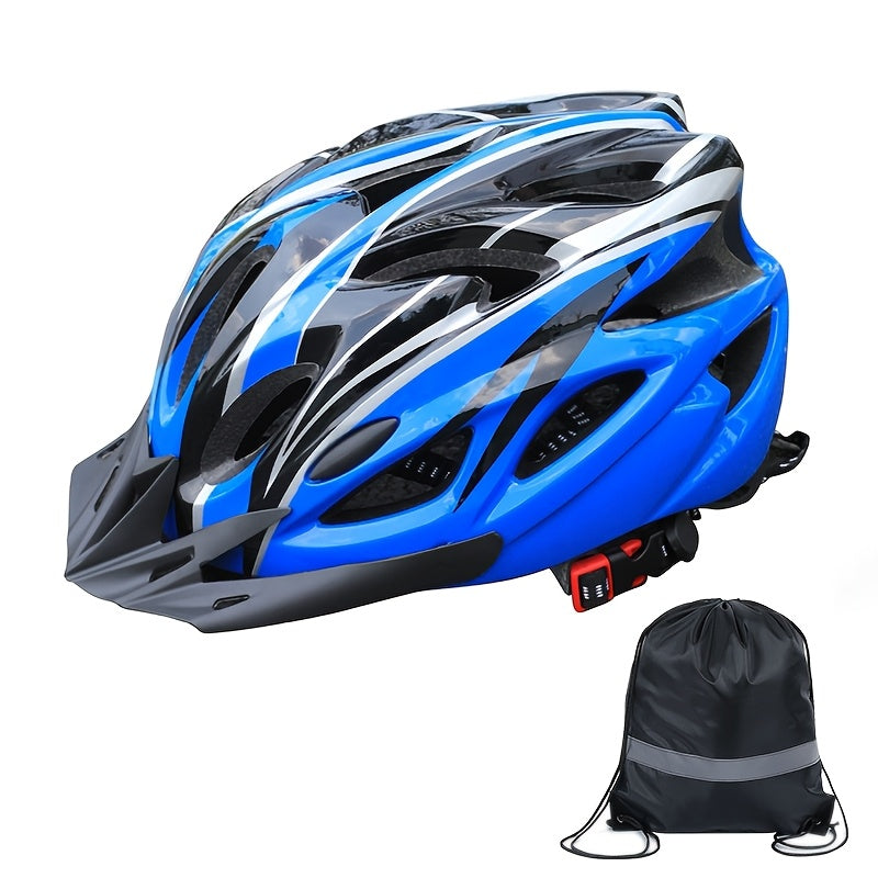 1 Adult Bike Helmet | Size 22.83-24.41 inch, Unisex-Adult, Polypropylene, Microshell, Adjustable Dial & Straps