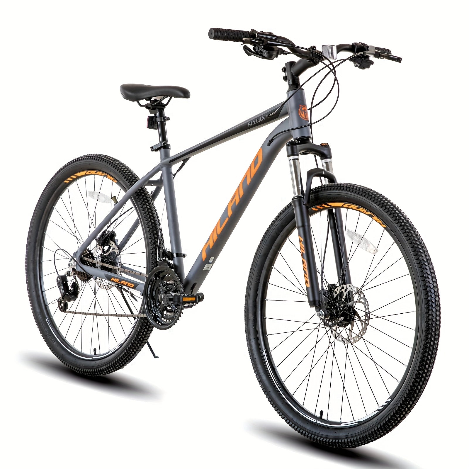 Slycan 27.5 Inch Mountain Bike, 21-Speed MTB With Hydraulic Disc Brakes, Aluminum Alloy Frame & Shimano Rear Derailleur