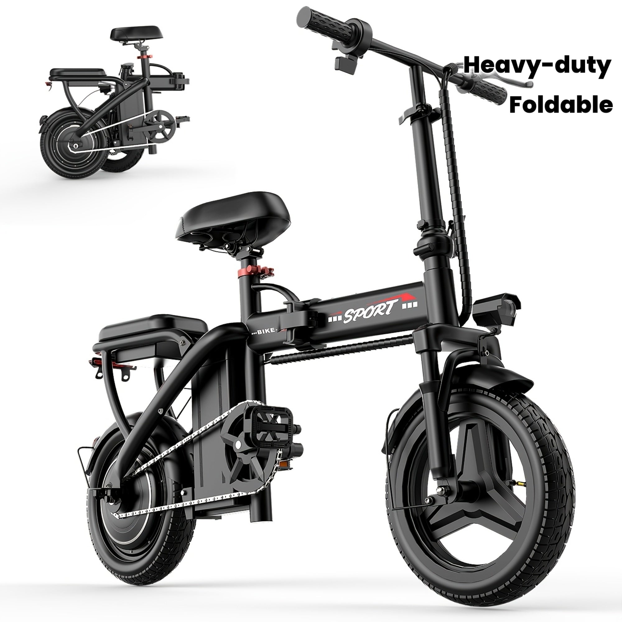 Foldable Adult Electric Bike 14\