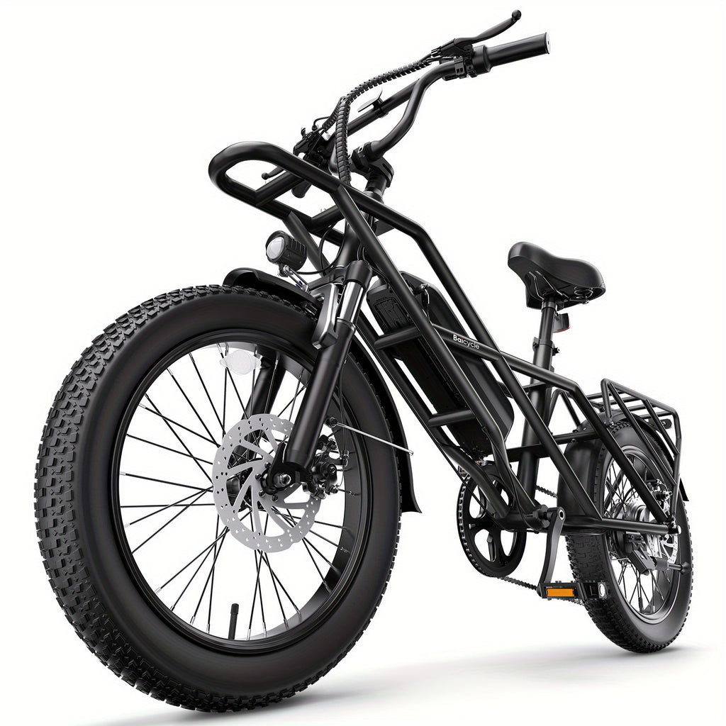 A03 Adult Electric Bike With 48V Large Battery 60-Mile Range 20x3.0-Inch