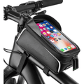 1pc High Quality Front Frame Phone Bag with Removable Strap, Cycling Phone Holder for