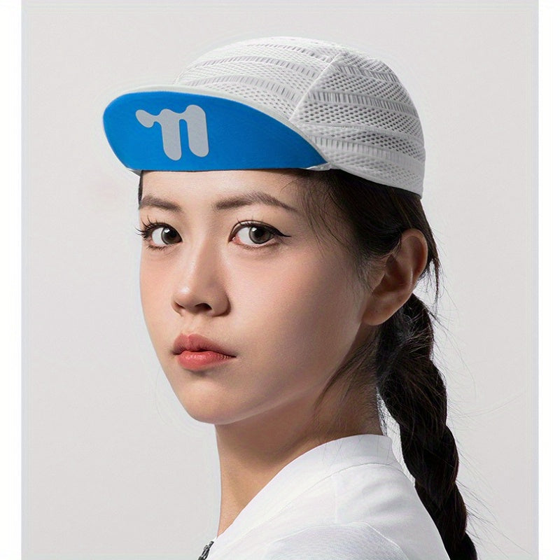 1pc Unisex Cycling Cap with UPF Sun Protection & Breathable Mesh Back - Lightweight Summer Bike Hat for Road Biking